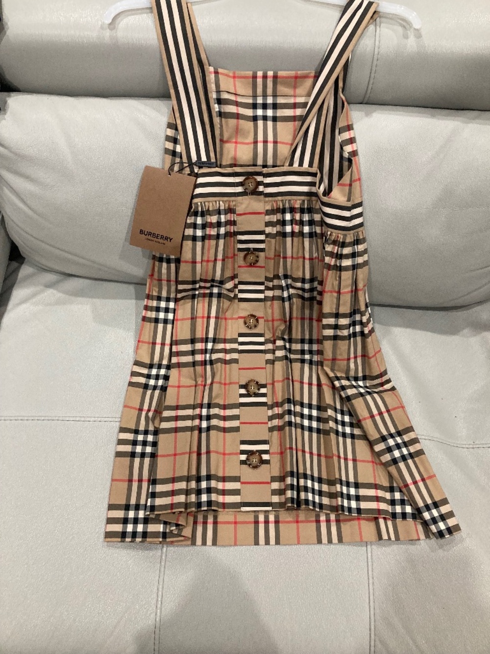 Burberry overall dress